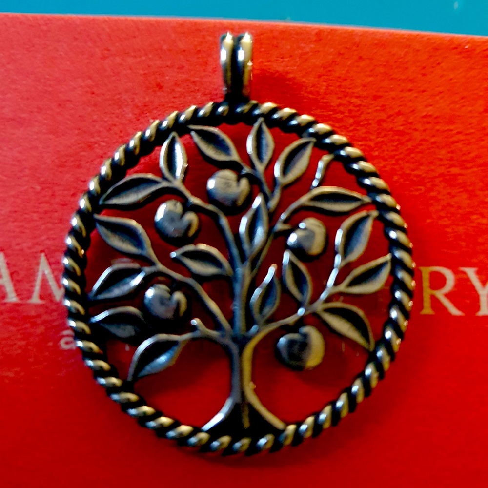 James Avery Retired Tree of Life Pendant